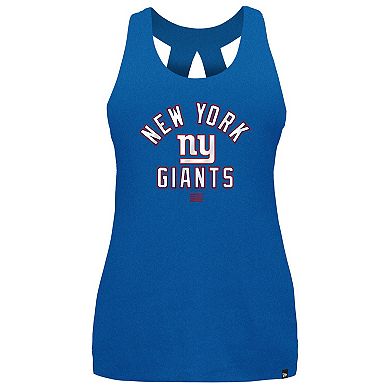 Women's New Era Royal New York Giants 2024 NFL Training Camp Tank Top