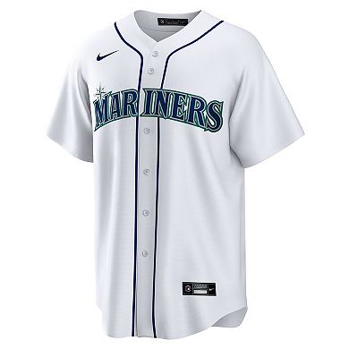 Men's Nike Luis Castillo White Seattle Mariners Home Replica Jersey