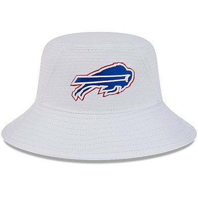 Youth New Era White Buffalo Bills 2024 NFL Training Camp Bucket Hat