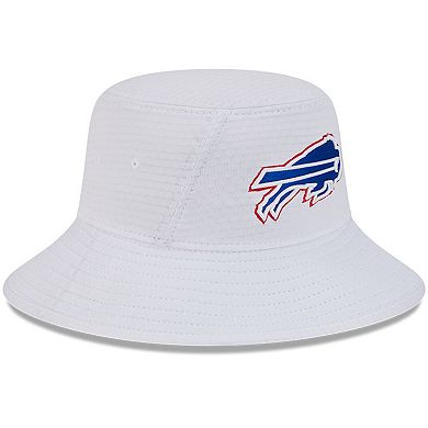 Youth New Era White Buffalo Bills 2024 NFL Training Camp Bucket Hat