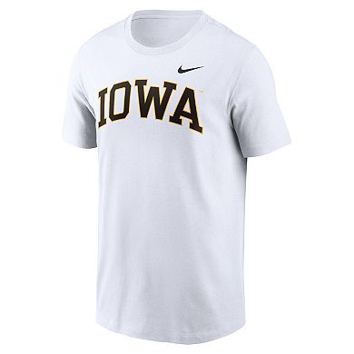 Men's Nike White Iowa Hawkeyes Blitz 2-Hit T-Shirt