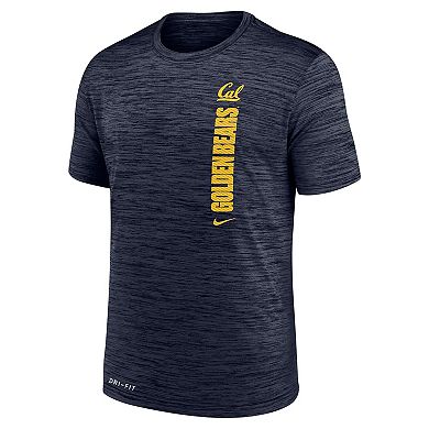 Men's Nike Navy Cal Bears 2024Â Sideline Velocity Legend Performance T-Shirt