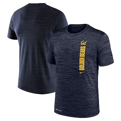 Men's Nike Navy Cal Bears 2024Â Sideline Velocity Legend Performance T-Shirt