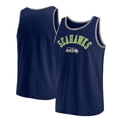 Men's Fanatics College Navy Seattle Seahawks Bet Tank Top