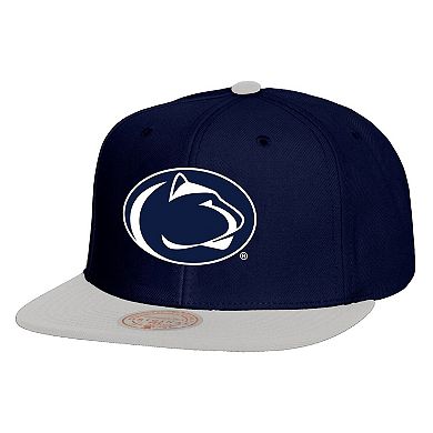 Men's Mitchell & Ness Navy/White Penn State Nittany Lions 2-Tone 2.0 Snapback Hat