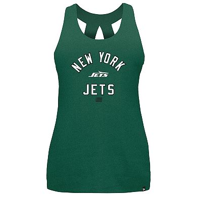 Women's New Era Green New York Jets 2024 NFL Training Camp Tank Top