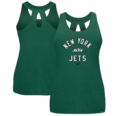 Women's New Era Green New York Jets 2024 NFL Training Camp Tank Top