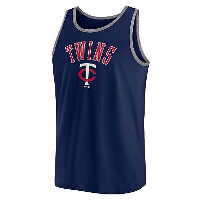 Men's Fanatics Navy Minnesota Twins Bet Tank Top