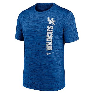 Men's Nike Gray Kentucky Wildcats 2024 Sideline Velocity Performance  T-Shirt