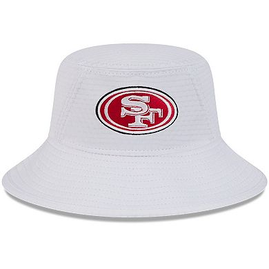 Youth New Era White San Francisco 49ers 2024 NFL Training Camp Bucket Hat