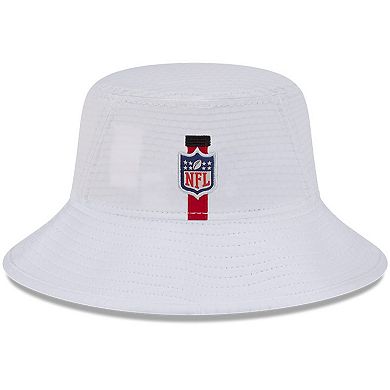 Youth New Era White San Francisco 49ers 2024 NFL Training Camp Bucket Hat