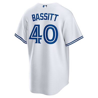 Men's Nike Chris Bassitt White Toronto Blue Jays Home Replica Jersey