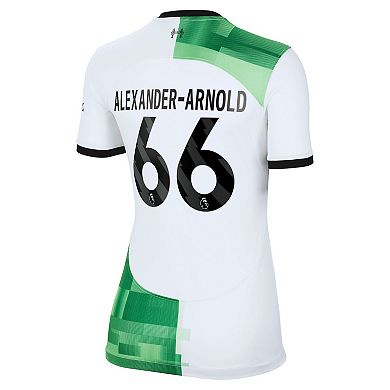 Women's Nike Trent Alexander-Arnold White Liverpool 2023/24 Away Replica Player Jersey