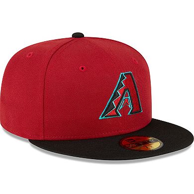 Men's New Era  Red/Black Arizona Diamondbacks Home Authentic Collection On-Field 59FIFTY Fitted Hat