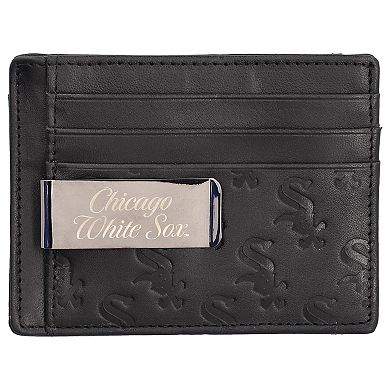 Lusso Chicago White Sox Sanford Front Pocket Wallet with Money Clip