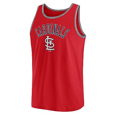 Men's Fanatics Red St. Louis Cardinals Bet Tank Top