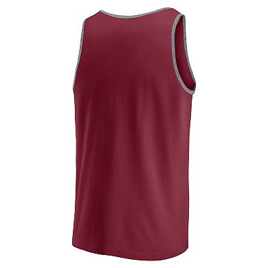 Men's Fanatics Burgundy Washington Commanders Bet Tank Top