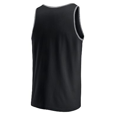 Men's Fanatics Black Las Vegas Raiders Bet Tank Top