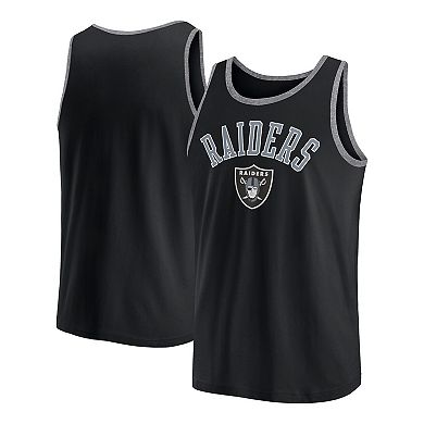 Men's Fanatics Black Las Vegas Raiders Bet Tank Top