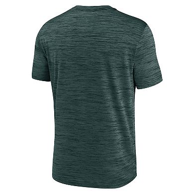 Men's Nike Green Michigan State Spartans 2024 Sideline Velocity Performance  T-Shirt