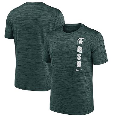 Men's Nike Green Michigan State Spartans 2024 Sideline Velocity Performance  T-Shirt