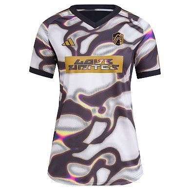 Women's adidas Black St. Louis City SC 2024 Pride Pre-Match Top