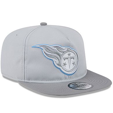 Men's New Era Gray Tennessee Titans 2024 NFL Training Camp Golfer Snapback Hat