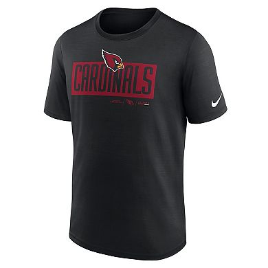 Men's Nike Black Arizona Cardinals Exceed Performance T-Shirt