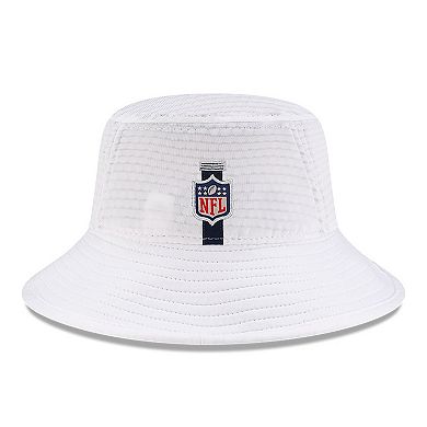 Men's New Era White Dallas Cowboys 2024 NFL Training Camp Stretch Bucket Hat