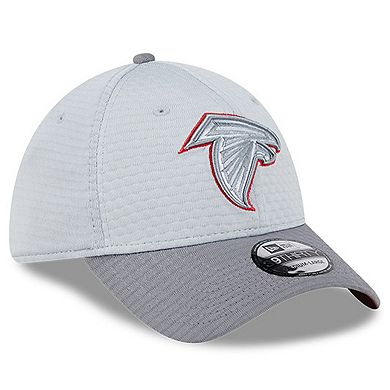 Men's New Era Gray Atlanta Falcons 2024 NFL Training Camp 39THIRTY Flex Hat