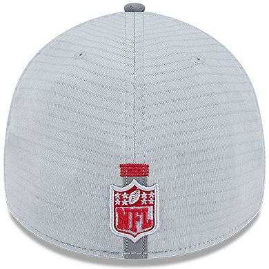 Men's New Era Gray Atlanta Falcons 2024 NFL Training Camp 39THIRTY Flex Hat