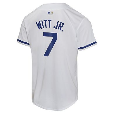 Youth Nike Bobby Witt Jr. White Kansas City Royals Home Game Player Jersey