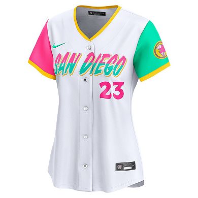 Women's Nike Fernando Tatis Jr. White San Diego Padres City Connect Limited Player Jersey