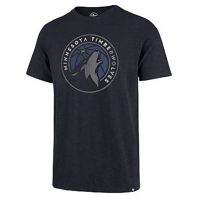 Men's '47 Navy Minnesota Timberwolves Grit Scrum Premium T-Shirt