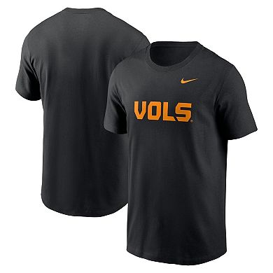 Men's Nike Black Tennessee Volunteers Primetime Evergreen Alternate Logo T-Shirt