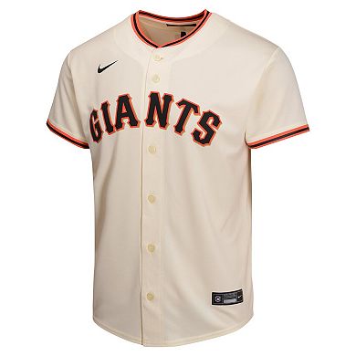 Youth Nike Mike Yastrzemski Cream San Francisco Giants Home Game Player Jersey