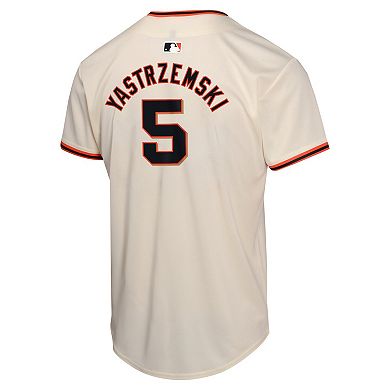 Youth Nike Mike Yastrzemski Cream San Francisco Giants Home Game Player Jersey