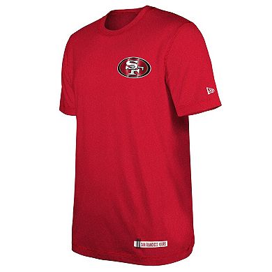 Men's New Era Scarlet San Francisco 49ers 2024 NFL Training Camp T-Shirt