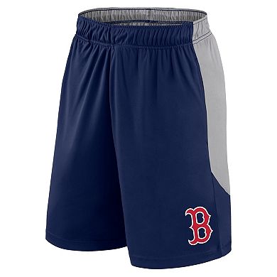 Men's Fanatics Navy/Gray Boston Red Sox Go Hard Shorts