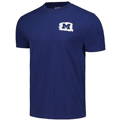 Unisex Navy Michigan Wolverines Hyper Local Paul Bunyan Trophy T-Shirt