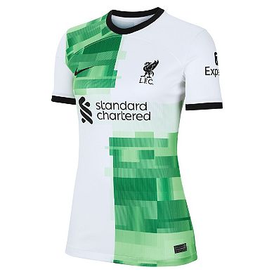 Women's Nike Mohamed Salah White Liverpool 2023/24 Away Replica Player Jersey