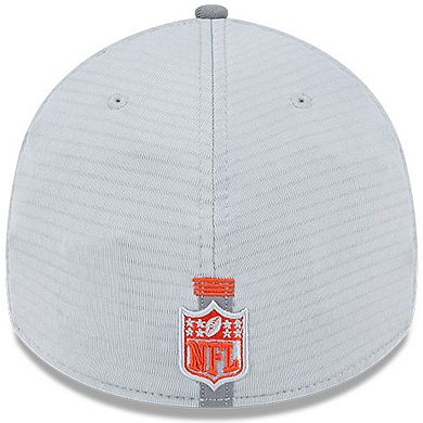 Men's New Era Gray Cincinnati Bengals 2024 NFL Training Camp 39THIRTY Flex Hat