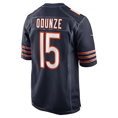 Men's Nike Rome Odunze Navy Chicago Bears 2024 NFL Draft First Round Pick Player Game Jersey