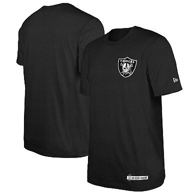 Men's New Era Black Las Vegas Raiders 2024 NFL Training Camp T-Shirt