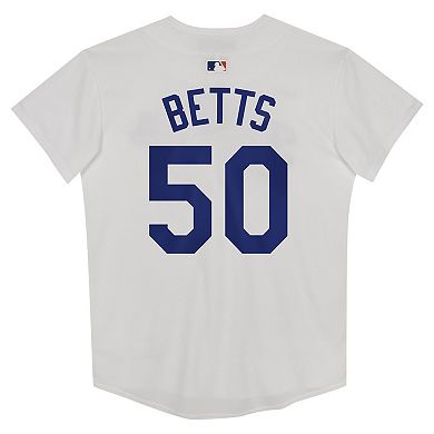 Preschool Nike Mookie Betts White Los Angeles Dodgers Home Game Jersey