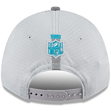 Men's New Era Gray Jacksonville Jaguars 2024 NFL Training Camp 9FORTY Adjustable Hat