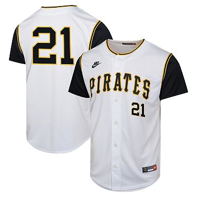 Youth Nike Roberto Clemente White Pittsburgh Pirates Cooperstown Collection Limited Player Jersey