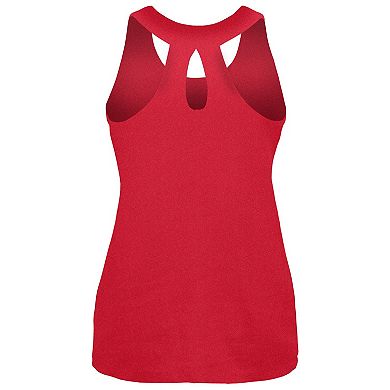 Women's New Era Red Tampa Bay Buccaneers 2024 NFL Training Camp Tank Top