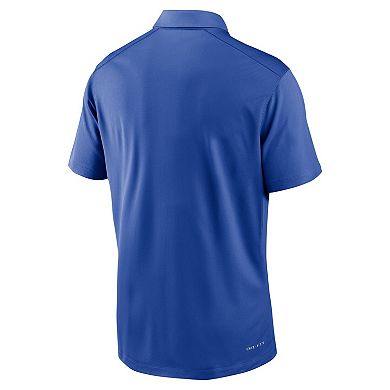 Men's Nike Royal BYU Cougars 2024 Sideline Victory Coaches Performance Polo