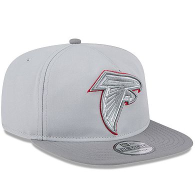 Men's New Era Gray Atlanta Falcons 2024 NFL Training Camp Golfer Snapback Hat